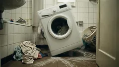 Washing machine jumps during spin cycle: causes of the problem and what to do about it