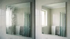 I no longer wipe the mirror after showering. One trick — and it doesn't fog up.